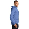 thumbnail image 3 of Port & Co Adult Male Men Heather Long Sleeves Sweatshirt Carolina Blue Large, 3 of 6