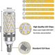thumbnail image 3 of 2026 E14 Mais LED Bulb 16W Cool White 6000K, E14 Halogen Equivalent 100W 120W, 1600LM, 360 Light, AC 175 [JKW], 3 of 5