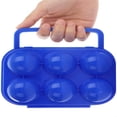 thumbnail image 5 of Tkrady Egg Holder, Delicate 6 Girds Egg Dispenser Holder Case Refrigerator Crisper Camping Picnic Travel Portable Egg Carriage, 5 of 6