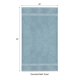 thumbnail image 2 of Toallas de baño COTTON CRAFT, paquete de 4 unidades, 76 x 137 cm, 580 g/m², color azul claro, 2 of 9
