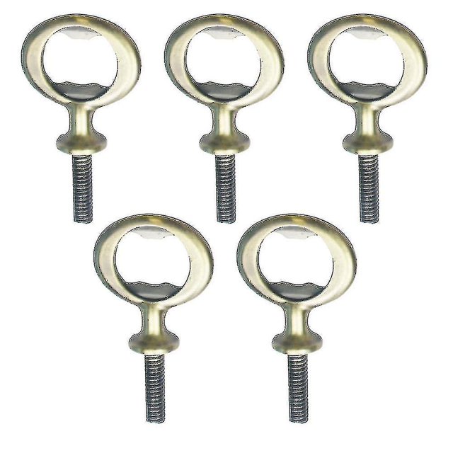 Abrebotellas de metal en blanco menos acero plano abridor de botellas insertos Kit abridor de cerveza roscado Ware