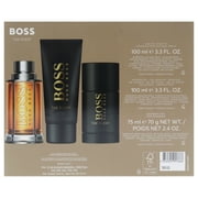 Hugo Boss Boss The Scent , 3 Pc Gift Set 3.3oz EDT Spray, 3.3oz Shower Gel, 2.4oz Deodorant Stick