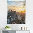 thumbnail image 1 of Vietnam Tapestry, Saigon Biggest City of the Country Aerial View Downtown Picturesque Panorama, Fabric Wall Hanging Decor for Bedroom Living Room Dorm, 5 Sizes, Multicolor, by Ambesonne, 1 of 1