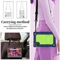 thumbnail image 6 of Kebiory for KADYBE D115 Tablet Case,for MEIZE D115 10.1 inch Case,Shockproof Kids Case with Shoulder Strap for DOMATON D105/kimlok Android 13 14/MEIZE D115/KADYBE D115/Qukenk 10.1 inch(Red+Navy), 6 of 6