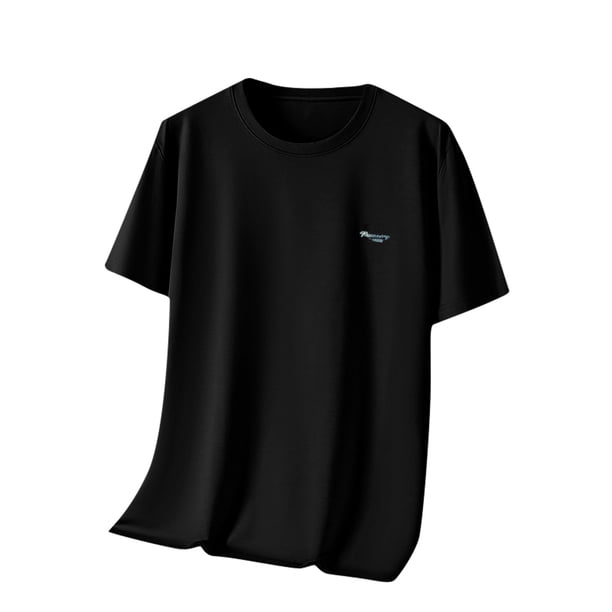 pstuiky camisetas de hombre, Camiseta informal de verano holgada de manga corta con cuello redondo para hombre ropa de hombre 58