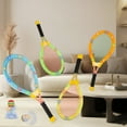 thumbnail image 4 of Kids Tennis Badminton Set for Beginners Ages 3-15 Lightweight Junior Youth Training with Shockproof Grip Indoor Outdoor Sports Toys, 4 of 5