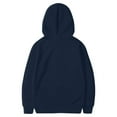 thumbnail image 3 of Dwelliawo Navy Hoodie Men Long Sleeve Crewneck Sweatshirt Essentials Oversized Fleece Hoodies with Drawstring Lightweight Hoodies Pullover 2XL, 3 of 3