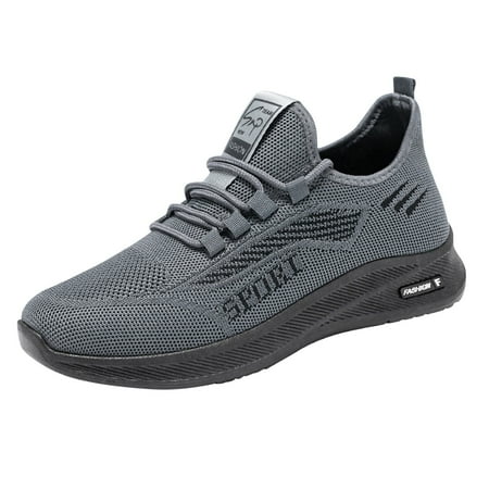 

NECHOLOGY Men s Go Walk 5-prized Sneaker Fashionable Autumn Men Sports Shoes Flat Fly Mens Go Walk Max 54601 Sneaker Technicalsportshoe Grey 10.5