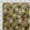 thumbnail image 3 of oneOone Georgette Viscose Brown Fabric Floral Fabric For Sewing Printed Craft Fabric By The Yard 42 Inch Wide, 3 of 4