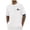 White, variant on Abomasnow Men's UPF 50 Sun Protection Shirts Swim SPF UV Quick Dry Short Sleeve T-Shirts for Athletic Fishing Rash Guard