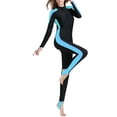 thumbnail image 3 of Traje de baño de manga larga para mujer, traje de protección solar, traje de medusa, trajes de cuerpo, 3 of 3