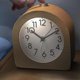 thumbnail image 3 of Alarm Clock Without Ticking Retro Wooden Alarm Clock With Dial Alarm Light Quiet Table Clock With S, 3 of 4