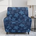 thumbnail image 2 of Binienty 4 Pack Turtle Recliner Chair Slipcover, Side Pocket Recliner Chair Covers with Storage Pockets High Elastic Reclining Sofa Cover for Home Living Room, 2 of 8