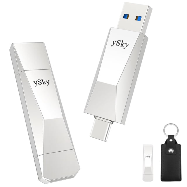 Unidad flash de estado sólido SSD YSky de 1 TB USB 3.2 500 MB/s