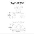 thumbnail image 3 of Dainolite 2 Light Track Light in Satin Chrome, 3 of 3