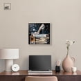 thumbnail image 3 of Sparkling Stars Heel Canvas Fashion Art Prints by Art Remedy, Silver Frame, 16 x 16, 3 of 7