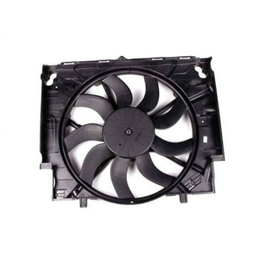 A/C Condenser Fan Assembly - Compatible with 2008 - 2011 BMW 535i 2009 2010