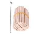 thumbnail image 1 of 50pcs Spruce Con 1pc Setter Tool /4 Piezas De Violín De Tamaño Yuyangstore Soundpost para violín, 1 of 8