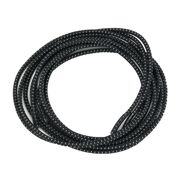 black shoelaces with red tips