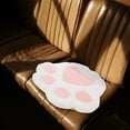 thumbnail image 5 of PAMINGONO Pink Plush Cat Paw Shape Cushion 1 Piece for Car Seats in Autumn and Winter, 5 of 8