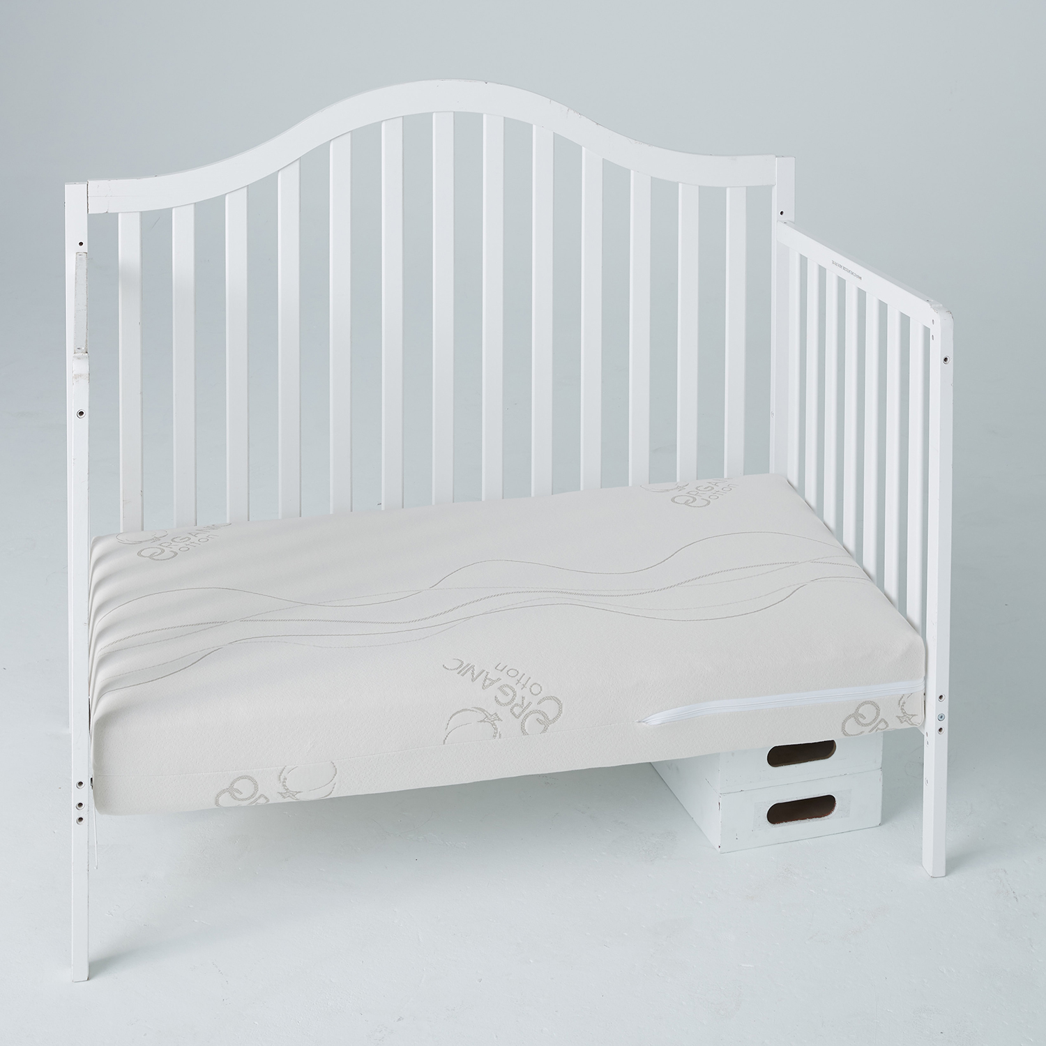 Wonder Dream Toddler Crib Mattress Organic Cotton,100% Breathable,No VOC's, Greenguard Gold Certified, Made in USA