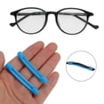 thumbnail image 2 of Ofertas Únicas 5 Pares de Puntas de Patillas para Gafas con Patrón de Apertura Lateral, Ganchos Antideslizantes para Orejas 2.20"x0.31" Azul Cielo, 2 of 5