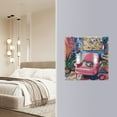 thumbnail image 4 of Yayeee Toggle Light Switch Wall Plate 2-Gang 4.56"x4.48" Decorative Outlet Cover, Art Cat, 4 of 7