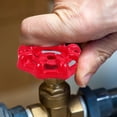 thumbnail image 4 of HLONK Poignée de Robinet Extérieur en Métal Remplacement Bouton Rond Poignée de Robinet d'Eau Interrupteur de Valve, 4 of 8