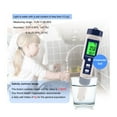 thumbnail image 6 of 5 in 1 TDS/EC/PH/Salinity/Temperature Meter Digital Water Quality Monitor Tester for Pools, Drinking Water, Aquariums ,Accurate - PH EC TDS SALT TEMP_X, 6 of 7