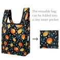 thumbnail image 2 of Wrapables JoliBag Collection Reusable Shopping Bag (Set of 2), Oranges & Lemons, 2 of 6