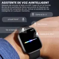 thumbnail image 2 of Reloj inteligente deportivo de 2,01 pulgadas que mide frecuencia cardíaca, presión arterial, oxígeno en sangre, sueño y notificaciones de redes sociales., 2 of 7