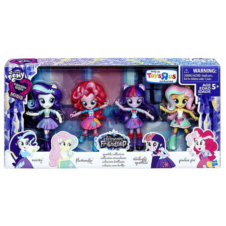 My Little Pony Minis Elements of Friendship Sparkle Collection Figure 4 ...
