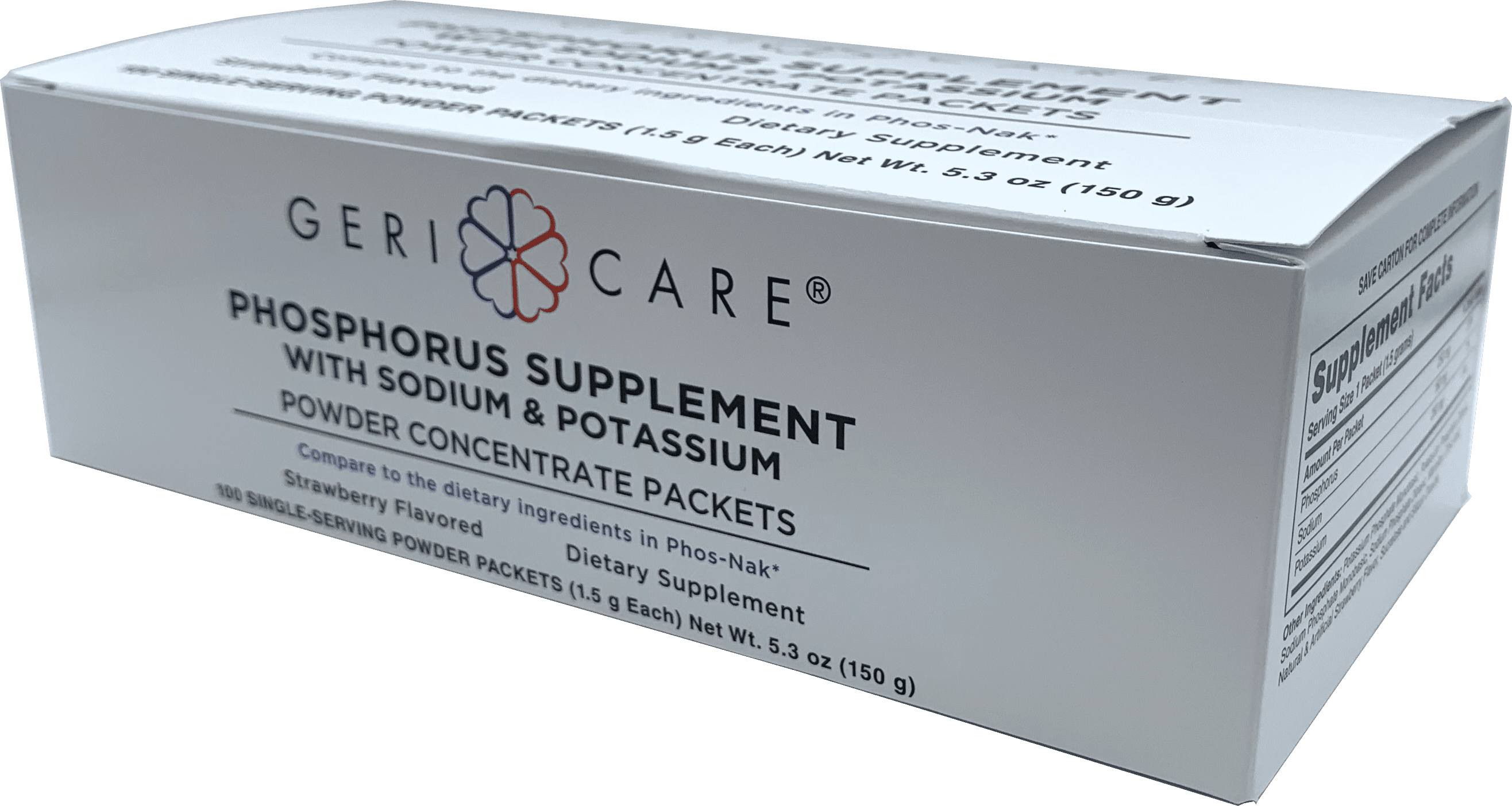Dietary Supplement GeriCare Phosphorus / Sodium / Potassium 250 mg