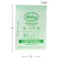 thumbnail image 4 of BioBag (Made In USA) The Original Compostable Food Scrap Bags, 100% Compostable Certified (1.2 Gallon With Drawstring/80 Count), 4 of 7