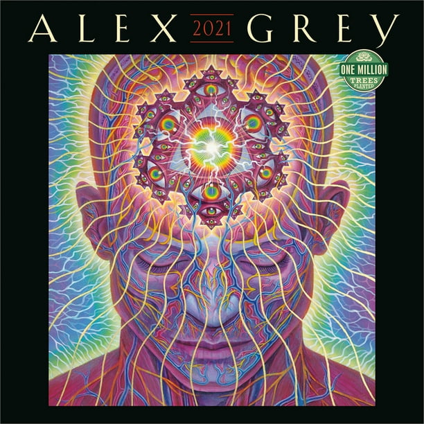 Alex Grey 2021 Wall Calendar (Other) - Walmart.com Alex Grey 2021 Wall Calendar (Other) - Walmart.com