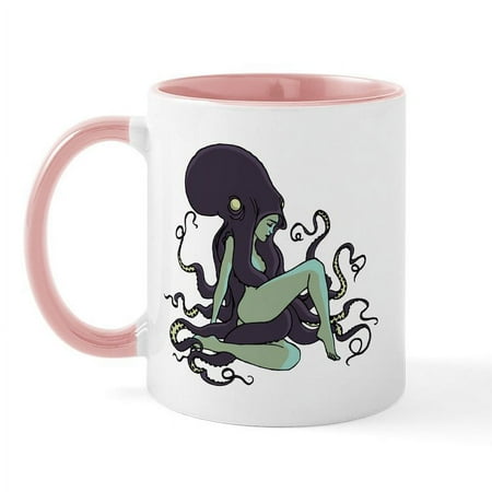 

CafePress - Octopus Nymph Mug - 11 oz Ceramic Mug - Novelty Coffee Tea Cup