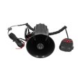 thumbnail image 1 of Cuerno De Alarma De Automóvil, 12v 50W Cuerno De Automóvil Siren 7 Sonidos De 115 DB De Alto Volumen Para Automóviles Para Vehículos Recreativos Para Camiones Para Botes, 1 of 7
