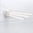 Gyouanime Home Rotating Towel Rack Swivel Towel Rack 3 Poles Towel