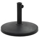 thumbnail image 1 of Base de sombrilla VidaXL redonda de poliresina negra, 10 kg de peso, 1 of 7
