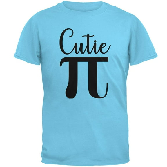Pi Day Cutie Math Pun Mens T Shirt Sky SM