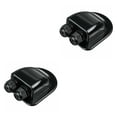 thumbnail image 4 of Guardoinrt Solar Panel Double Cable 2 Holes Entry Gland Plastic Box Portable RV Boat Campervan Caravans Camper Motorhome Sealing Black 2Set, 4 of 6