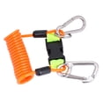 thumbnail image 3 of Diving Lanyard, Quick Release Buckle Nylon Webbing Durable Diving Coil Simple  For Outdoor Climbing, 3 of 8