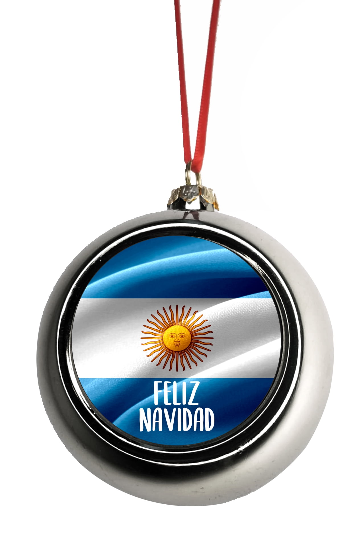 Argentina Ornament Argentina Christmas Ornament Flag Feliz Navidad