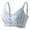 Grey, variant on Hugcore Zip Up Bra Everyday Surgical Bras for Women Lace Soft Front Zip Wireless Lifting Bra Comfortable Yoga Gym Workout Bras Front Zipper Bras for Women Black 40