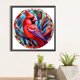 thumbnail image 2 of Pintura de diamante 5D DIY Taladro redondo completo Cardinal Stained Glass Home Art (A3167) Hugtrwg Para estrenar, 2 of 9