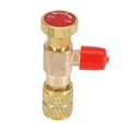 thumbnail image 4 of Fosa 2 Pcs Valve de Sécurité pour Liquide R410A R22 Réfrigérant de Climatisation Adaptateur de Sécurité 1/4 Pouces Valve de Chargement de Réfrigérant, 4 of 8