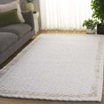 thumbnail image 2 of SAFAVIEH Natura Maggie Bordered Area Rug, Beige/Ivory, 6' x 6' Square, 2 of 10