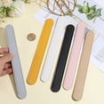 thumbnail image 3 of 8.86 x 0.98 Inch 6PCS PU Leather Handbag Handle Wrap Cover 6 Colors Purse Bag Grip Protector Soft Leather Luggage Chain Strap Pad DIY, 3 of 7