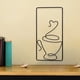 thumbnail image 1 of Letreros de café de metal, decoración de pared, tecnología de metal, decoración de pared, taza decorativa de pared, taza de café, tecnología de pared, cocina, comedor, tecnología, letreros de café de, 1 of 6