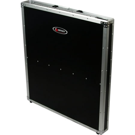 Dj Table Stands - Odyssey FZF5437T Flight Zone 54x37 Foldout Collapsible Combo Pro DJ Table Stand